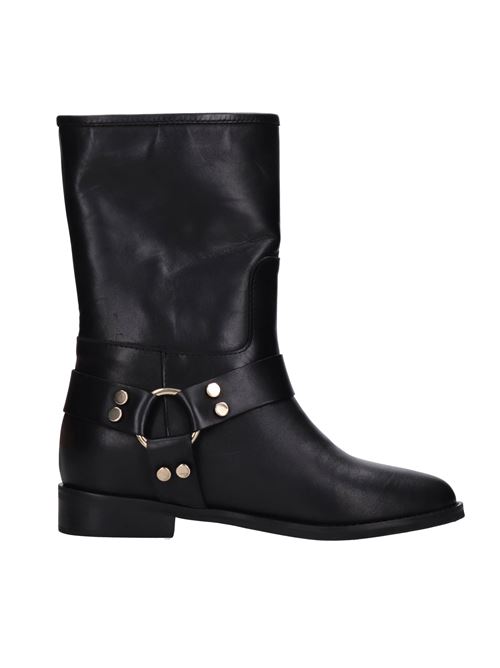Stivaletti in pelle GISEL MOIRE' | DOVER VIT.NERO